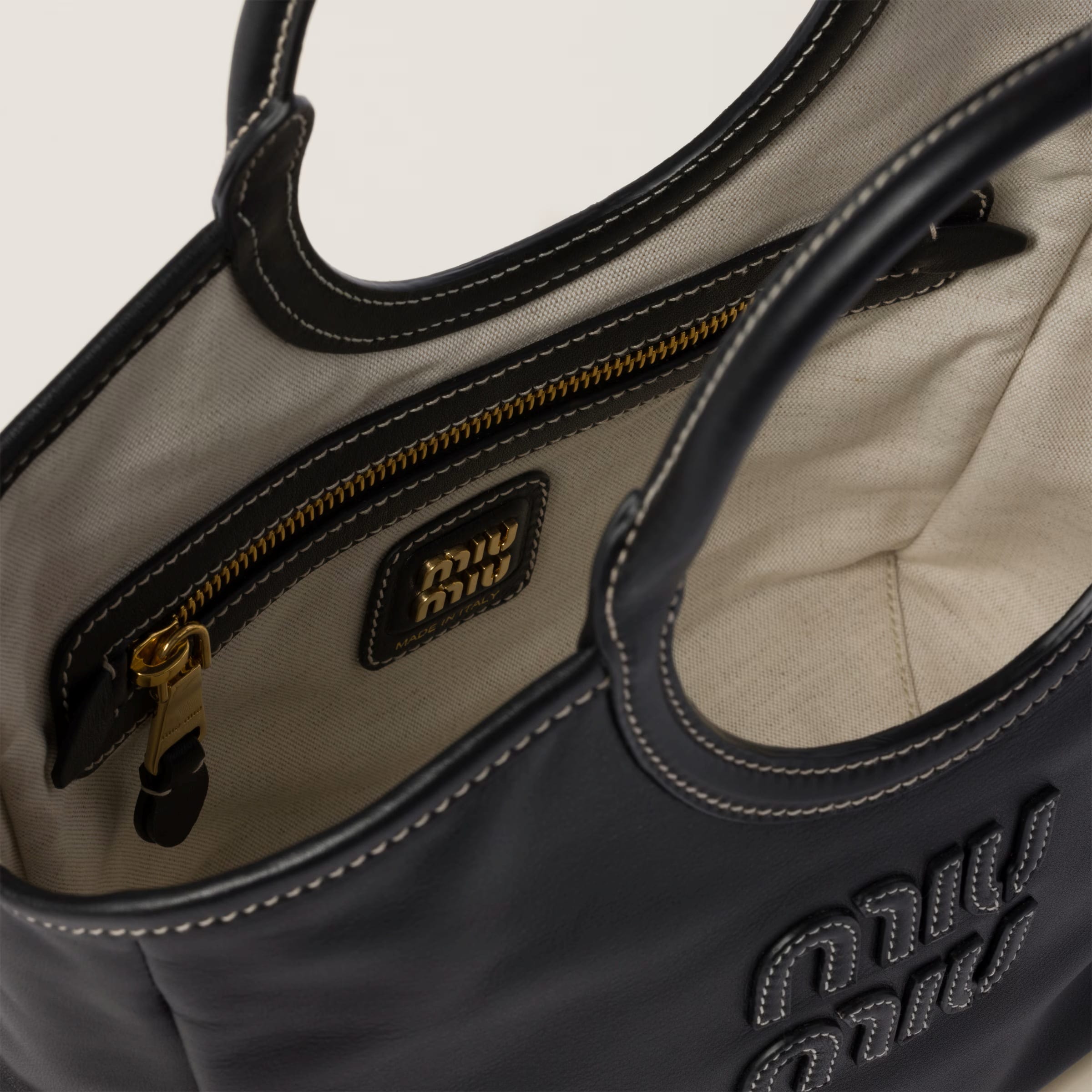 IVY leather bag - Black (Small)